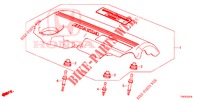 ENGINE COVER (DIESEL) (1.6L) for Honda CIVIC DIESEL 1.6 LIFESTYLE 5 Doors 6 speed manual 2013