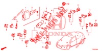 PARKING SENSOR  for Honda CIVIC DIESEL 1.6 LIFESTYLE 5 Doors 6 speed manual 2013