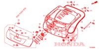 TAILGATE PANEL (2D)  for Honda CIVIC DIESEL 1.6 LIFESTYLE 5 Doors 6 speed manual 2013