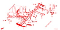 FRONT BUMPER  for Honda CIVIC 1.8 COMFORT 5 Doors 6 speed manual 2013