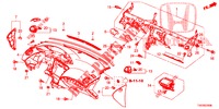 INSTRUMENT PANEL UPPER (LH) for Honda CIVIC 1.8 COMFORT 5 Doors 6 speed manual 2013