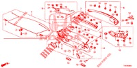 TAILGATE LINING/ REAR PANEL LINING (2D)  for Honda CIVIC 1.8 COMFORT 5 Doors 6 speed manual 2013