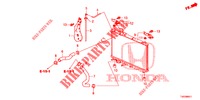 RADIATOR HOSE/RESERVE TAN K (1.8L) for Honda CIVIC 1.8 COMFORT 5 Doors 5 speed automatic 2013