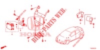RADAR  for Honda CIVIC 1.8 EXECUTIVE 5 Doors 6 speed manual 2013