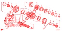 COUNTERSHAFT  for Honda CIVIC 1.8 LIFESTYLE 5 Doors 6 speed manual 2013