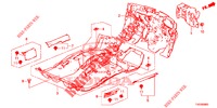 FLOOR MAT/INSULATOR  for Honda CIVIC 1.8 LIFESTYLE 5 Doors 6 speed manual 2013