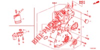 OIL PUMP (1.8L) for Honda CIVIC 1.8 LIFESTYLE 5 Doors 6 speed manual 2013