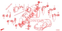 PARKING SENSOR  for Honda CIVIC 1.8 LIFESTYLE 5 Doors 6 speed manual 2013
