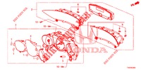 SPEEDOMETER  for Honda CIVIC 1.8 LIFESTYLE 5 Doors 5 speed automatic 2013