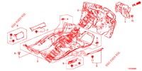 FLOOR MAT/INSULATOR  for Honda CIVIC 1.8 S 5 Doors 6 speed manual 2013