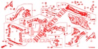 FRONT BULKHEAD/DASHBOARD  for Honda CIVIC 1.8 S 5 Doors 6 speed manual 2013