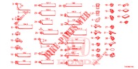 HARNESS BAND/BRACKET (RH)  for Honda CIVIC 1.8 S 5 Doors 6 speed manual 2013