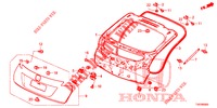 TAILGATE PANEL (2D)  for Honda CIVIC 1.8 S 5 Doors 6 speed manual 2013