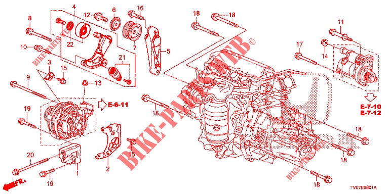AUTO TENSIONER (1.8L) for Honda CIVIC 1.8 S 5 Doors 5 speed automatic 2013