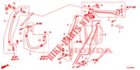 AIR CONDITIONER (FLEXIBLES/TUYAUX) (LH) for Honda CIVIC 1.8 EXECUTIVE 5 Doors 6 speed manual 2013