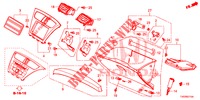 INSTRUMENT GARNISH (COTE DE PASSAGER) (LH) for Honda CIVIC 1.8 EXECUTIVE 5 Doors 6 speed manual 2013