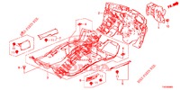 FLOOR MAT/INSULATOR  for Honda CIVIC DIESEL 2.2 EXECUTIVE 5 Doors 6 speed manual 2013