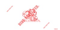 STARTER MOTOR (DENSO) (DIESEL) (2.2L) for Honda CIVIC DIESEL 2.2 EXECUTIVE 5 Doors 6 speed manual 2013