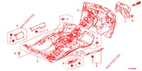 FLOOR MAT/INSULATOR  for Honda CIVIC DIESEL 2.2 S 5 Doors 6 speed manual 2013