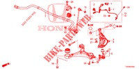 FRONT KNUCKLE  for Honda CIVIC DIESEL 2.2 S 5 Doors 6 speed manual 2013
