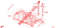FUEL INJECTOR (DIESEL) (2.2L) for Honda CIVIC DIESEL 2.2 S 5 Doors 6 speed manual 2013