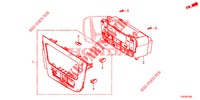 HEATER CONTROL (LH) for Honda CIVIC DIESEL 2.2 S 5 Doors 6 speed manual 2013