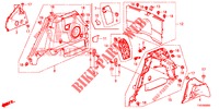 TRUNK SIDE LINING  for Honda CIVIC DIESEL 2.2 S 5 Doors 6 speed manual 2013