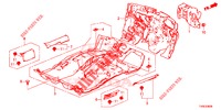 FLOOR MAT/INSULATOR  for Honda CIVIC 1.8 EXECUTIVE 5 Doors 5 speed automatic 2014