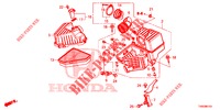 AIR CLEANER (1.4L) for Honda CIVIC 1.4 ELEGANCE 5 Doors 6 speed manual 2015