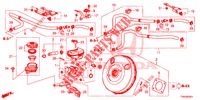 BRAKE MASTER CYLINDER/MAS TER POWER (LH) for Honda CIVIC 1.4 ELEGANCE 5 Doors 6 speed manual 2015