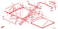 HEADLINER TRIM/SUN SHADE/ SLIDING GLASS  for Honda CIVIC DIESEL 1.6 EXCLUSIVE 5 Doors 6 speed manual 2015