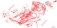 FLOOR MAT/INSULATOR  for Honda CIVIC 1.8 EXECUTIVE 5 Doors 5 speed automatic 2015