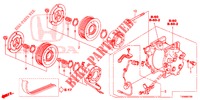 AIR CONDITIONER (COMPRESSEUR) (1.4L) for Honda CIVIC 1.4 COMFORT 5 Doors 6 speed manual 2016