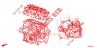 ENGINE ASSY./TRANSMISSION  ASSY. (1.4L) for Honda CIVIC 1.4 COMFORT 5 Doors 6 speed manual 2016
