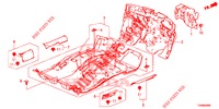 FLOOR MAT/INSULATOR  for Honda CIVIC 1.4 COMFORT 5 Doors 6 speed manual 2016