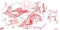 FRONT FENDERS  for Honda CIVIC 1.4 COMFORT 5 Doors 6 speed manual 2016