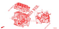 ENGINE ASSY./TRANSMISSION  ASSY. (1.4L) for Honda CIVIC 1.4 ELEGANCE 5 Doors 6 speed manual 2016