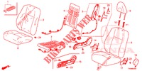 FRONT SEAT/SEATBELTS (D.) (LH) for Honda CIVIC 1.4 ELEGANCE 5 Doors 6 speed manual 2016