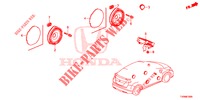 ANTENNA/SPEAKER  for Honda CIVIC 1.4 S 5 Doors 6 speed manual 2016