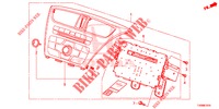 AUDIO UNIT (1) for Honda CIVIC DIESEL 1.6 EXECUTIVE NAVI EDITION X 5 Doors 6 speed manual 2016
