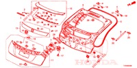 TAILGATE PANEL (2D)  for Honda CIVIC DIESEL 1.6 LIFSTYLE 5 Doors 6 speed manual 2016