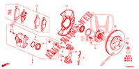 FRONT BRAKE  for Honda CIVIC DIESEL 1.6 S 5 Doors 6 speed manual 2016