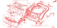 TAILGATE PANEL (2D)  for Honda CIVIC DIESEL 1.6 S 5 Doors 6 speed manual 2016