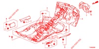 FLOOR MAT/INSULATOR  for Honda CIVIC 1.8 ELEGANCE 5 Doors 5 speed automatic 2016
