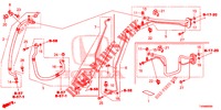 AIR CONDITIONER (FLEXIBLES/TUYAUX) (LH) for Honda CIVIC 1.8 EXECUTIVE 5 Doors 6 speed manual 2016