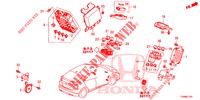 CONTROL UNIT (CABINE) (1) (LH) for Honda CIVIC 1.8 EXECUTIVE 5 Doors 6 speed manual 2016