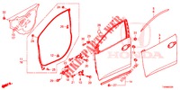 FRONT DOOR PANELS (2D)  for Honda CIVIC 1.8 LIFESTYLE 5 Doors 6 speed manual 2016