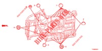GROMMET (INFERIEUR) for Honda CIVIC 1.8 LIFESTYLE 5 Doors 6 speed manual 2016