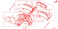 SPEEDOMETER  for Honda CIVIC 1.8 S 5 Doors 6 speed manual 2016