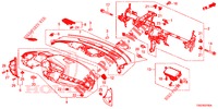 INSTRUMENT PANEL UPPER (LH) for Honda CIVIC  1.0 S 5 Doors 6 speed manual 2017